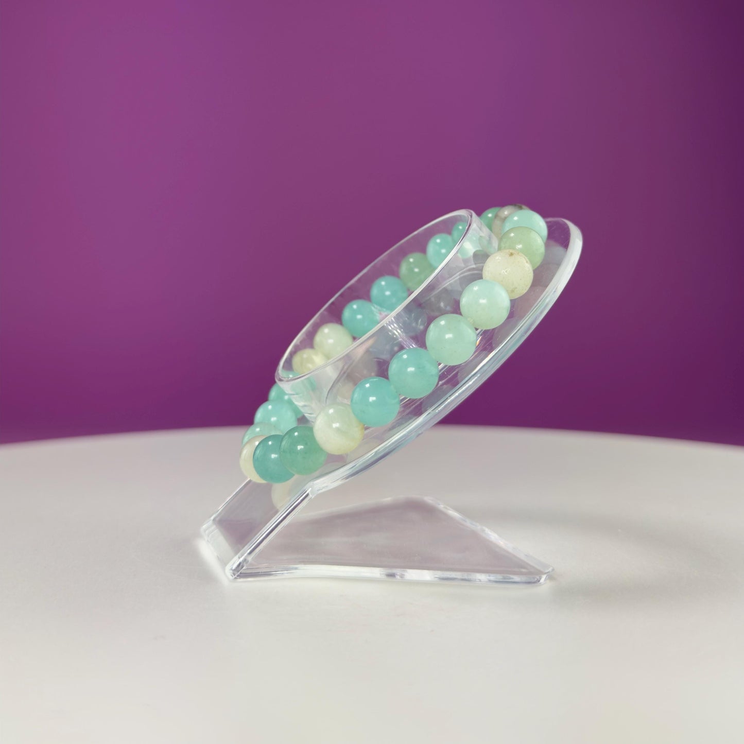 Caribbean Calcite Bracelet-8 Millimeter Beads