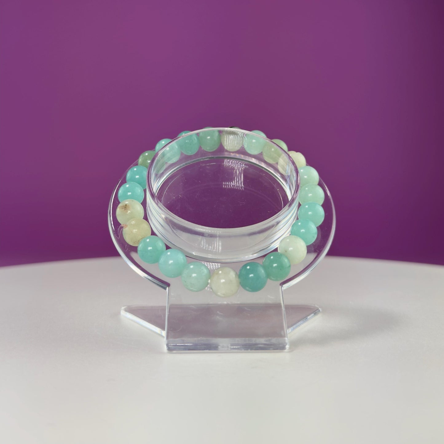 Caribbean Calcite Bracelet-8 Millimeter Beads