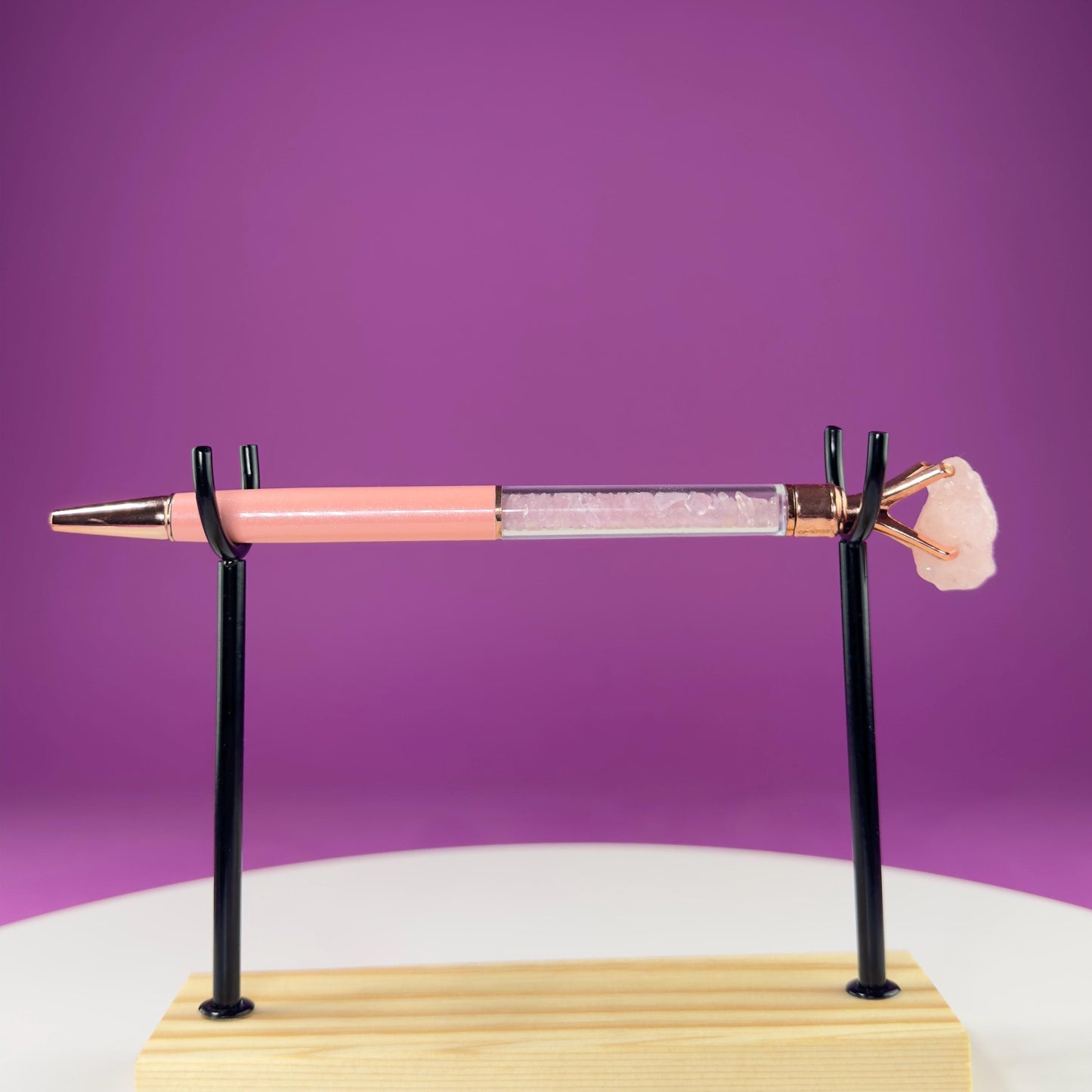 Crystal Gemstone Pen for Writing & Manifestation | Healing Crystal Pen Gift (Refill Included)