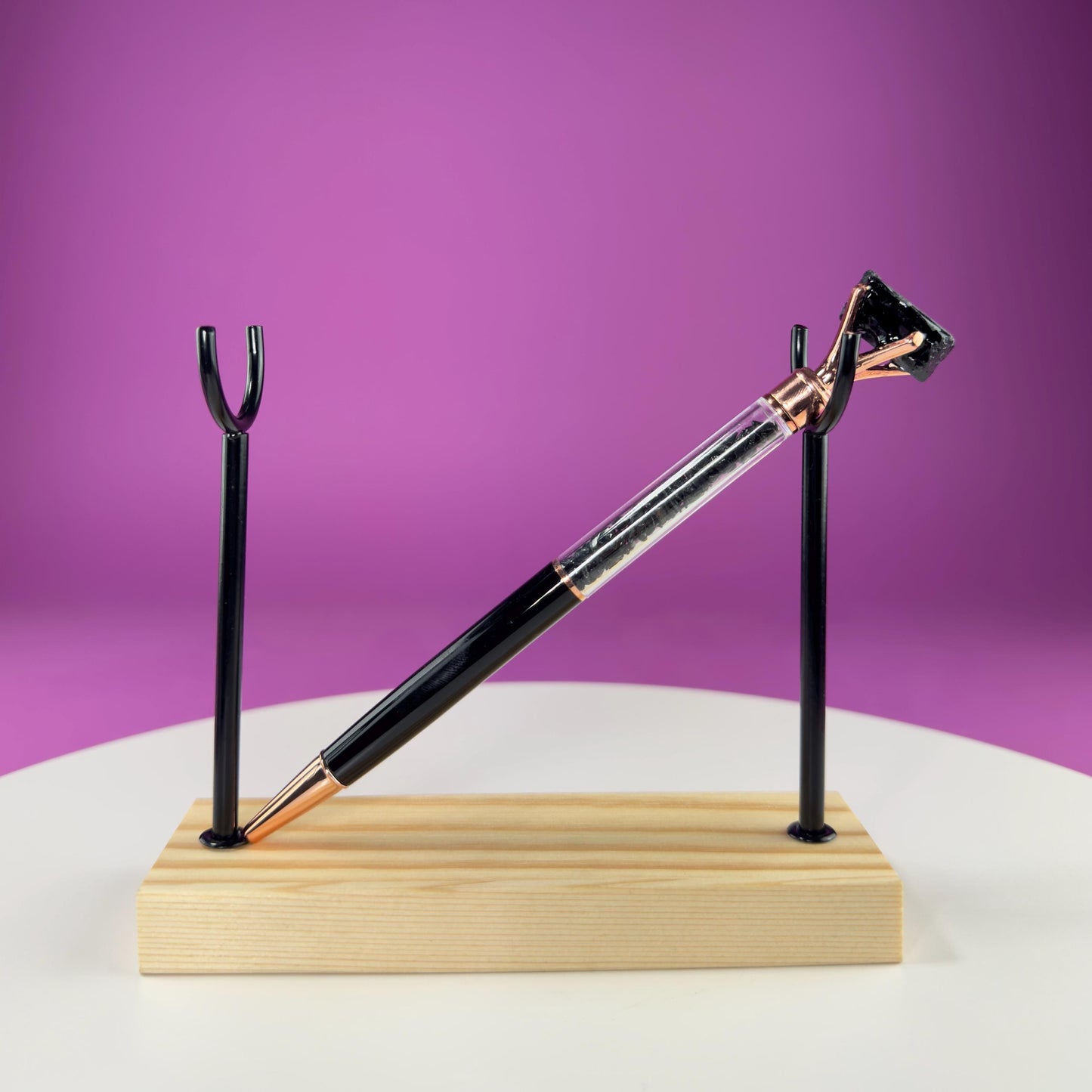 Crystal Gemstone Pen for Writing & Manifestation | Healing Crystal Pen Gift (Refill Included)