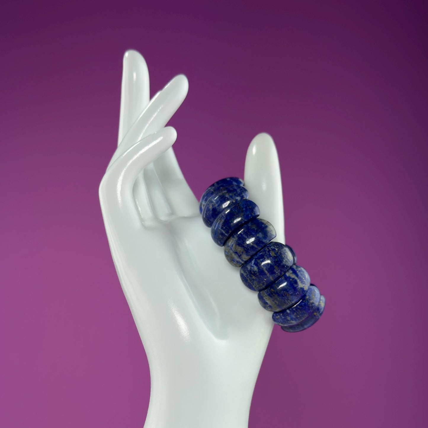 Lapis Lazuli Bangle Bracelet