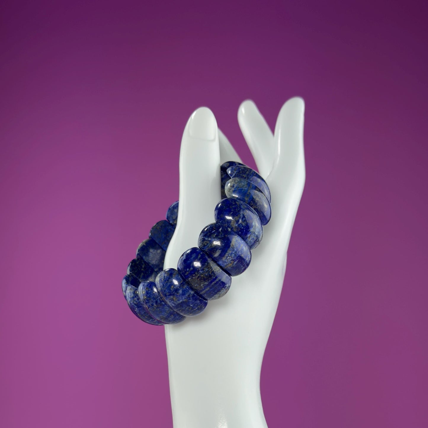 Lapis Lazuli Bangle Bracelet