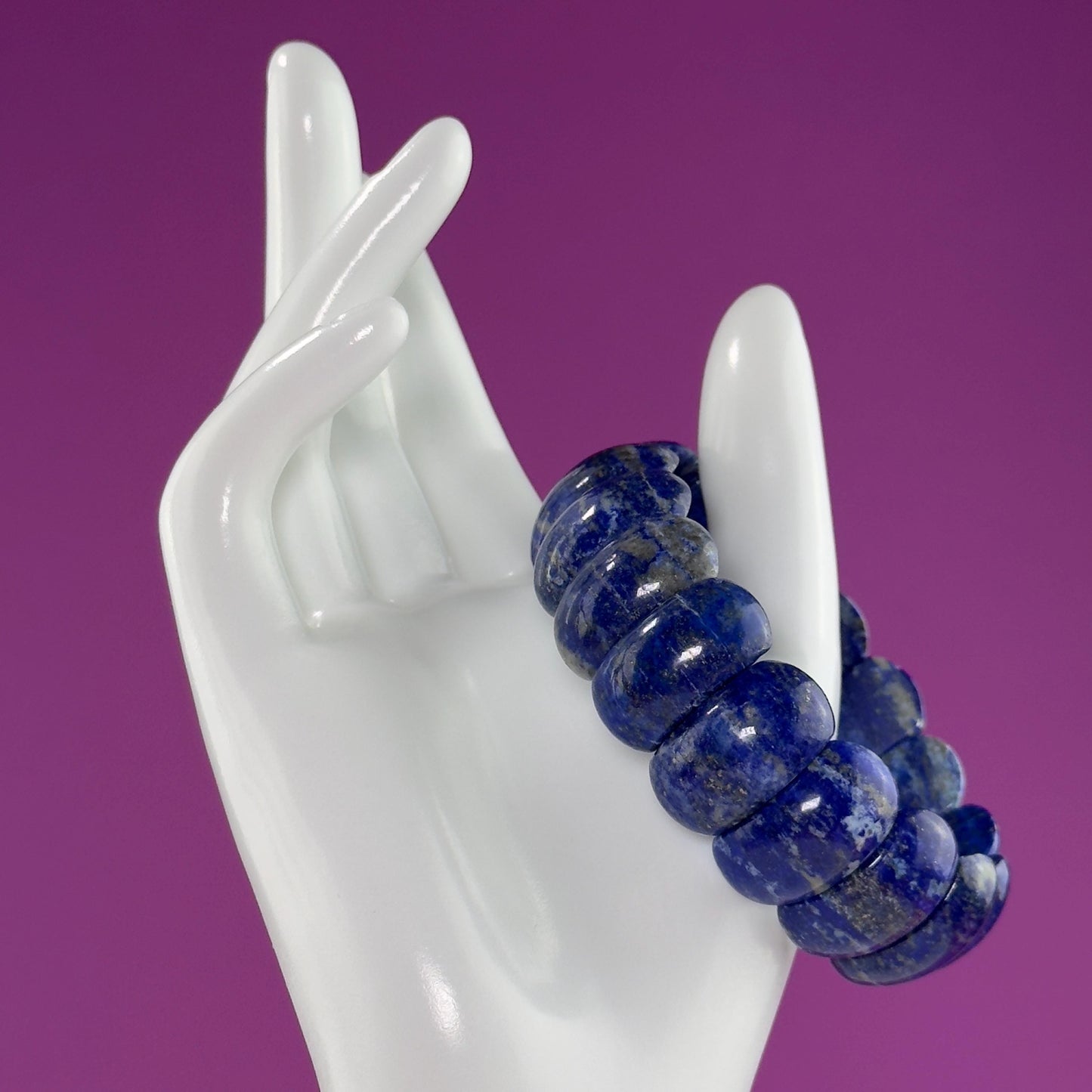 Lapis Lazuli Bangle Bracelet