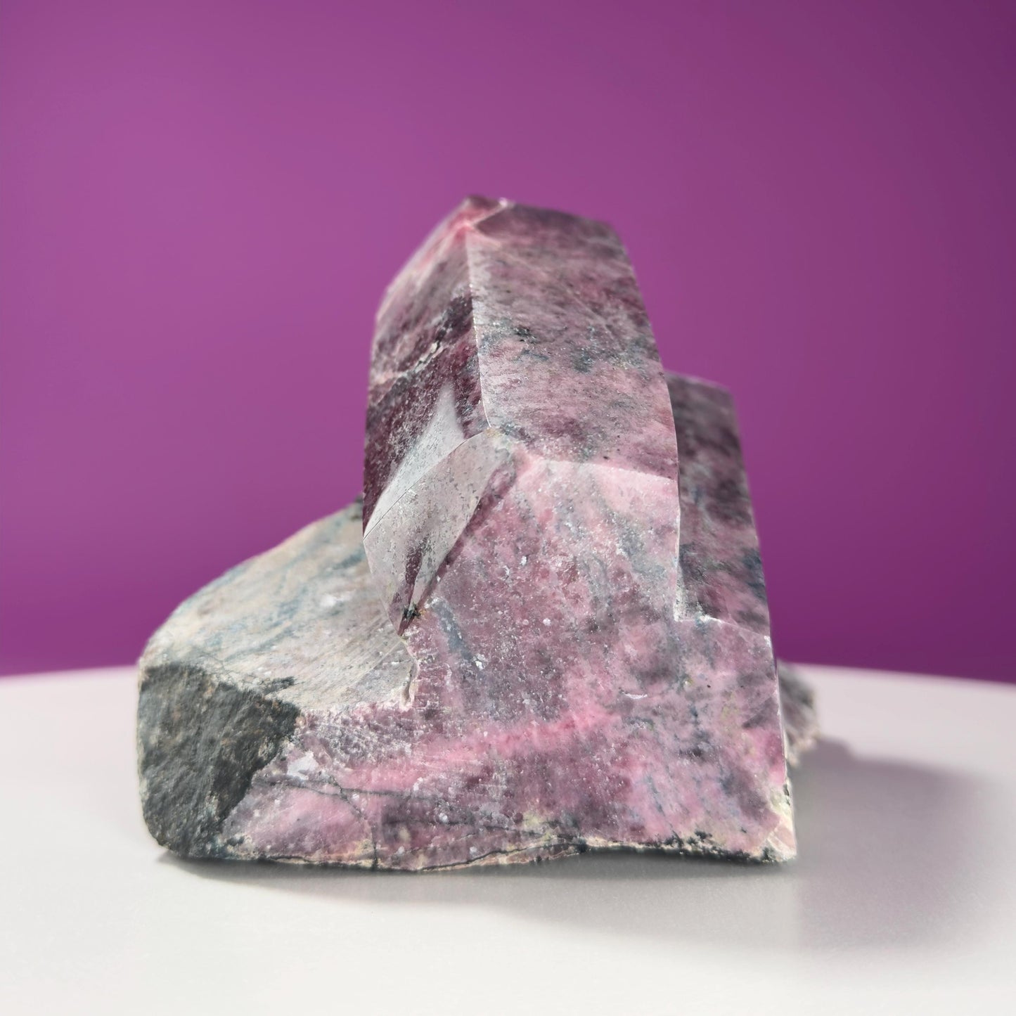 Rhodonite Beryl Specimen (Brazil), Double Beryl