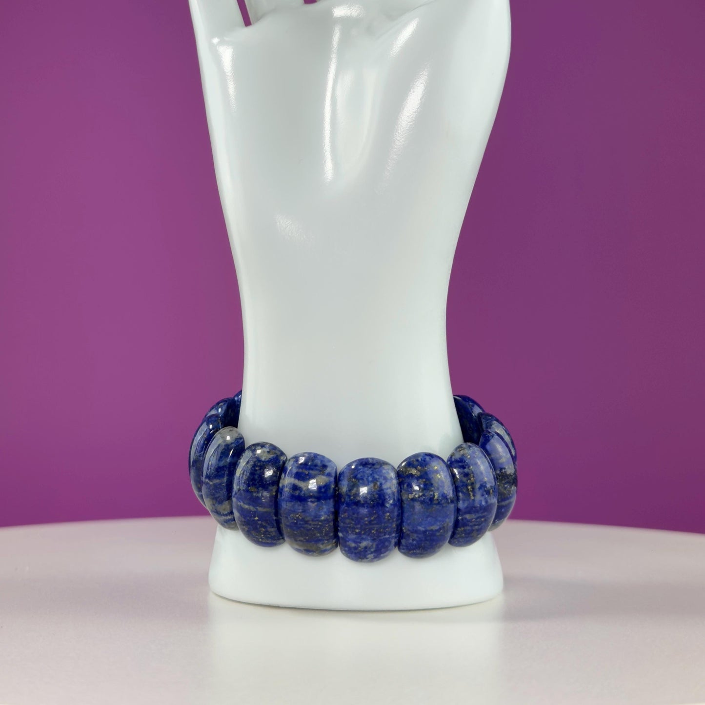 Lapis Lazuli Bangle Bracelet