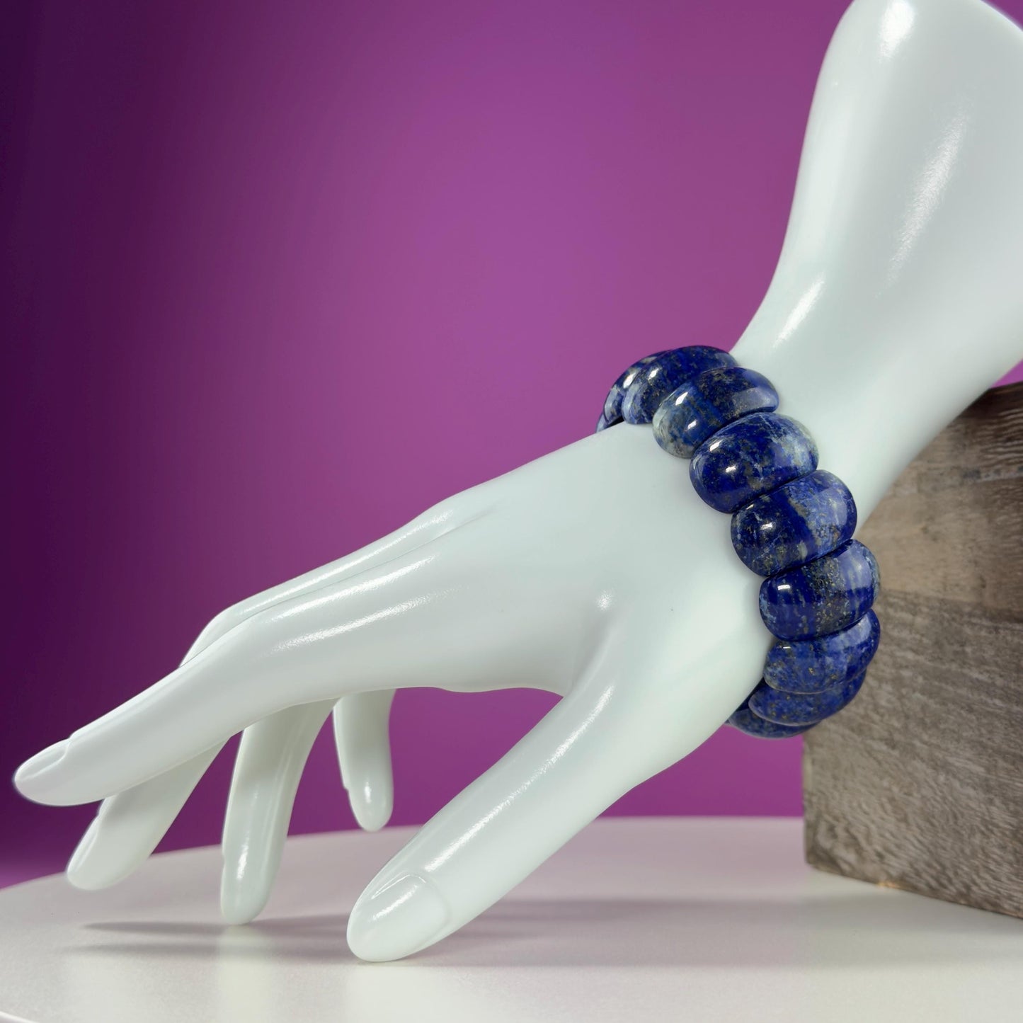 Lapis Lazuli Bangle Bracelet