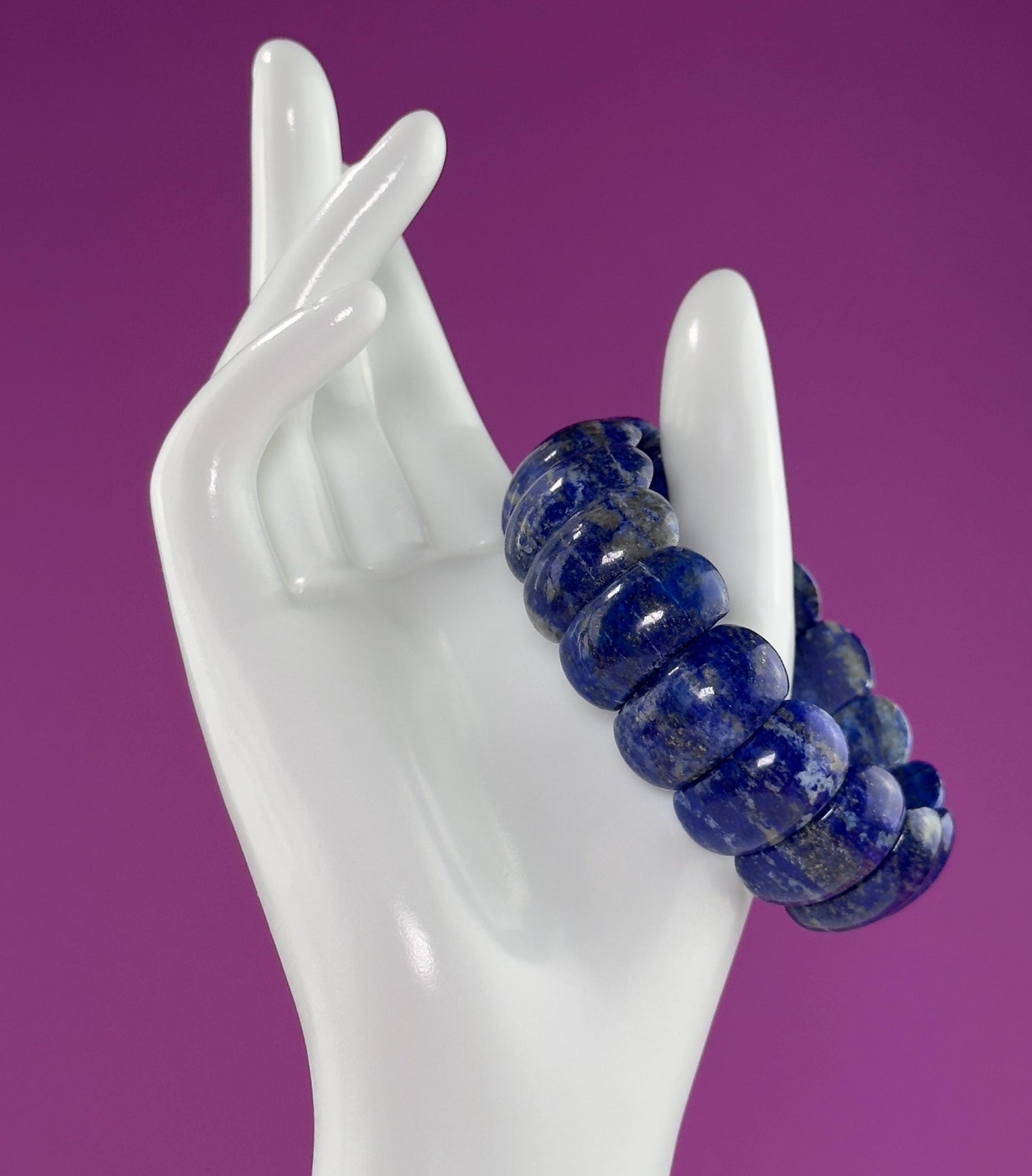 Lapis Lazuli Bangle Bracelet