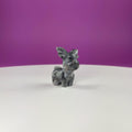 Mini Reindeer Crystal Carving-Choice of Stone, Mini Collectable