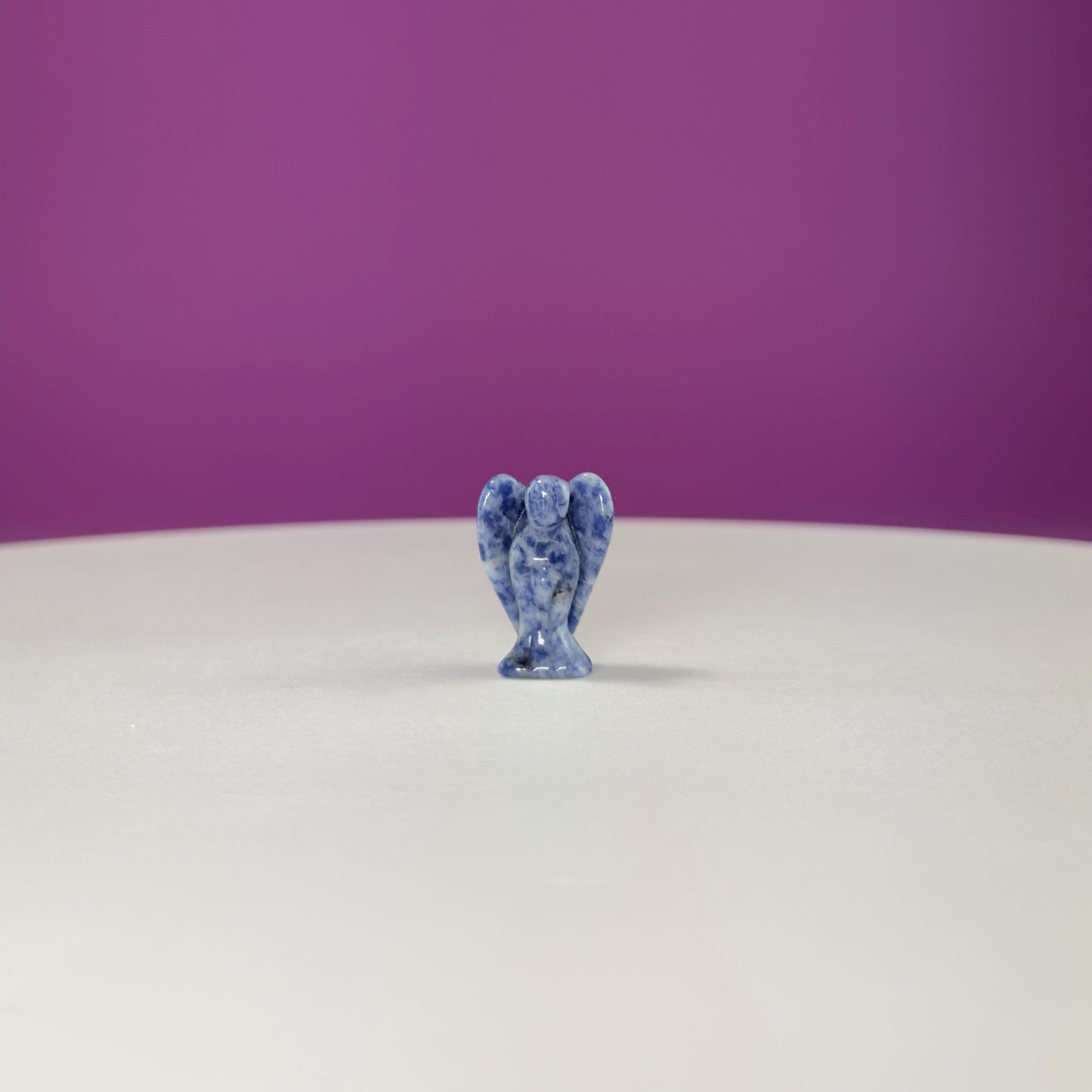 Small Mini Angel Carvings  Choice of Stone, 1 Inch