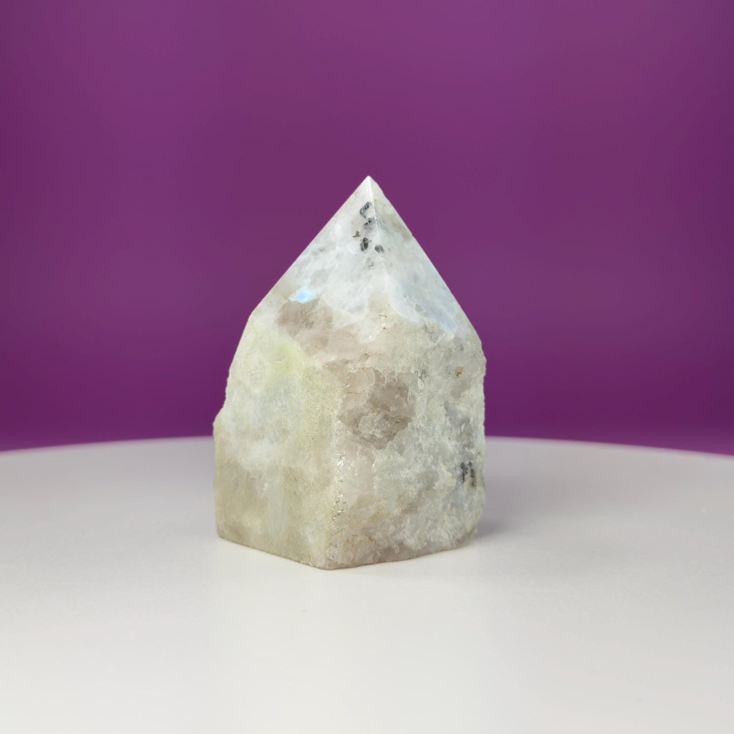 Rainbow Moonstone Top Polished Point