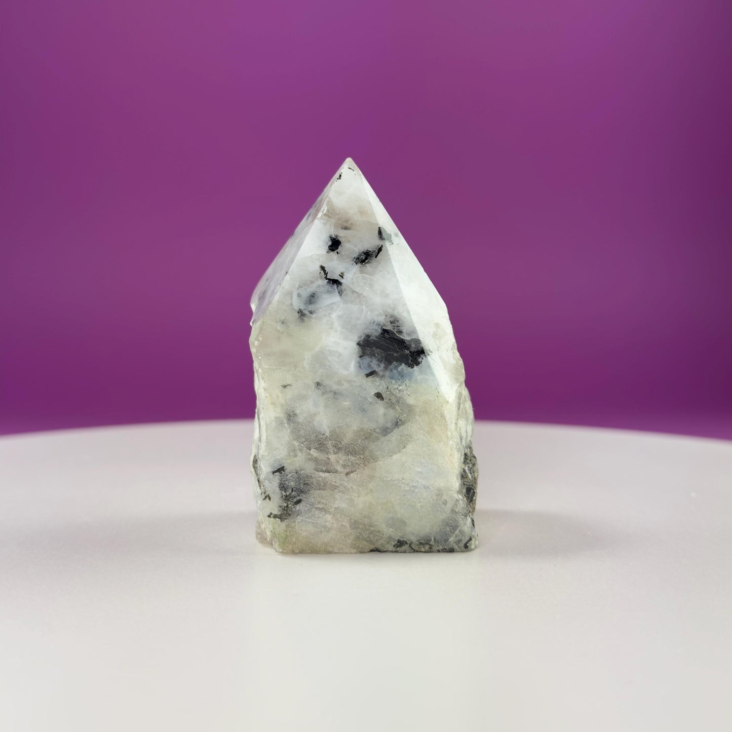 Rainbow Moonstone Top Polished Point
