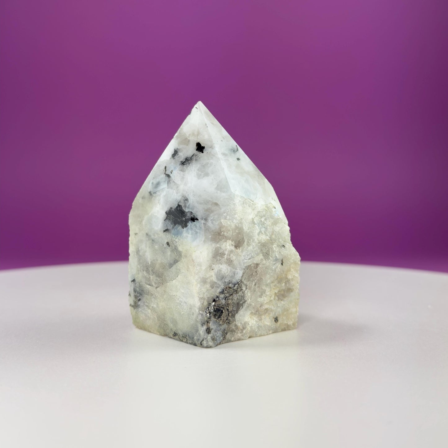 Rainbow Moonstone Top Polished Point