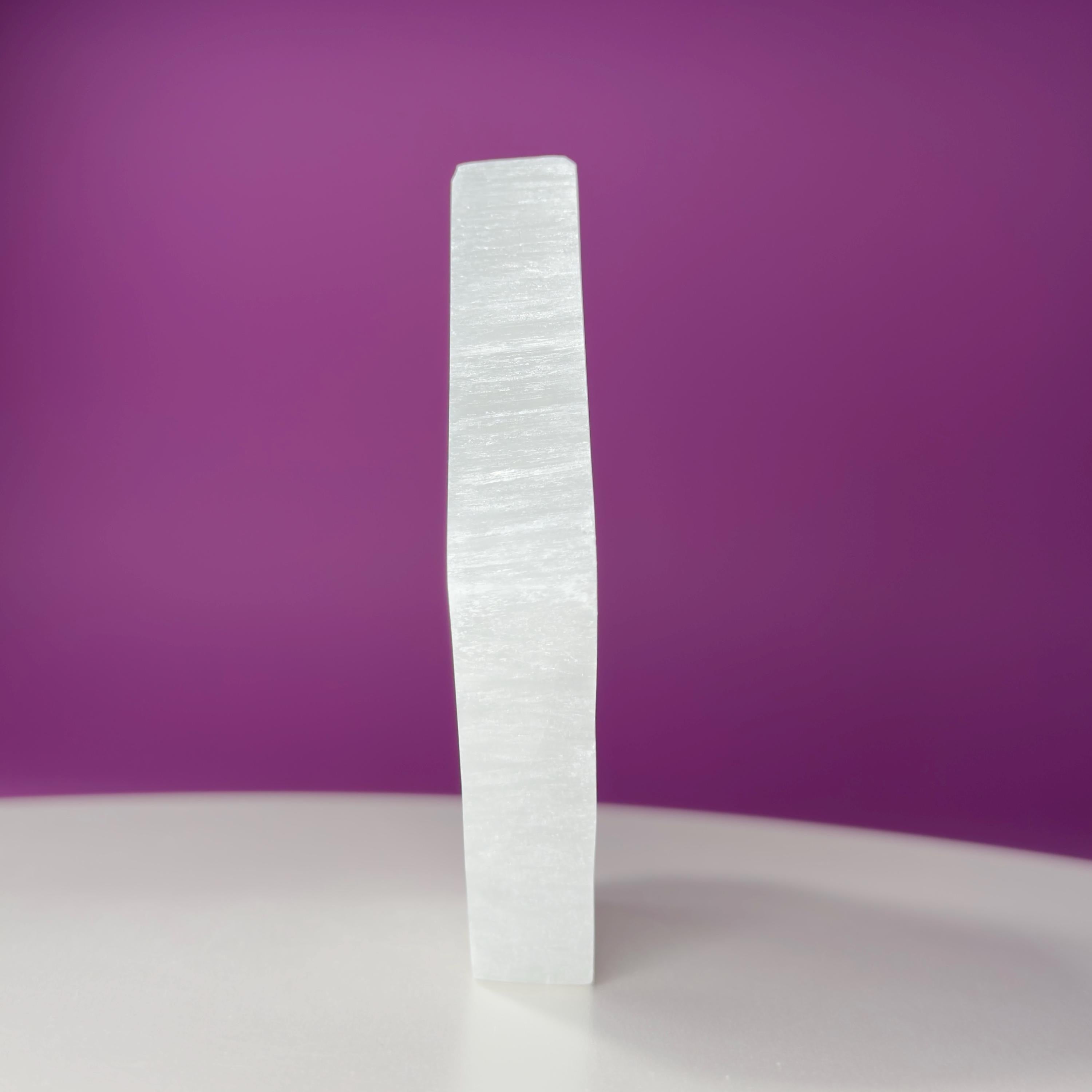 Selenite Hexagon Plate, Akoni's Misfit Crystal