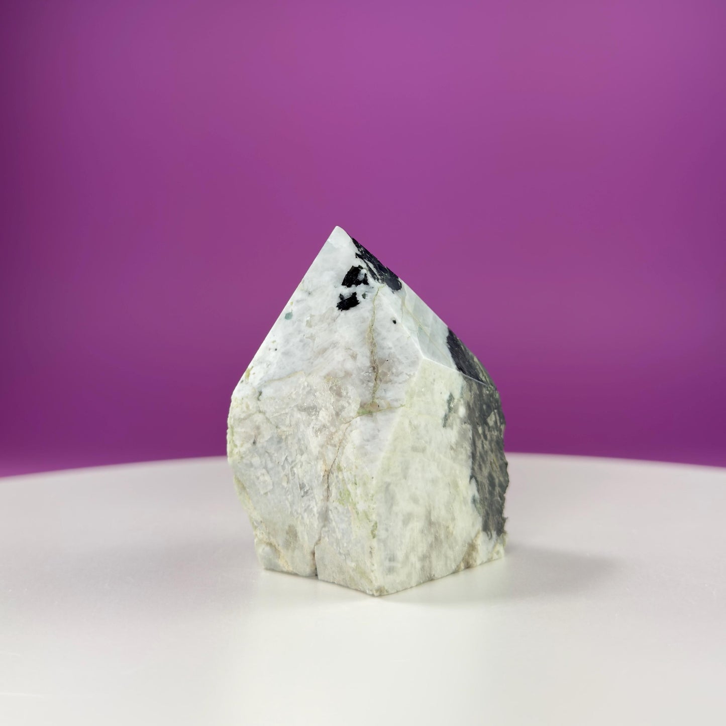 Rainbow Moonstone Top Polished Point