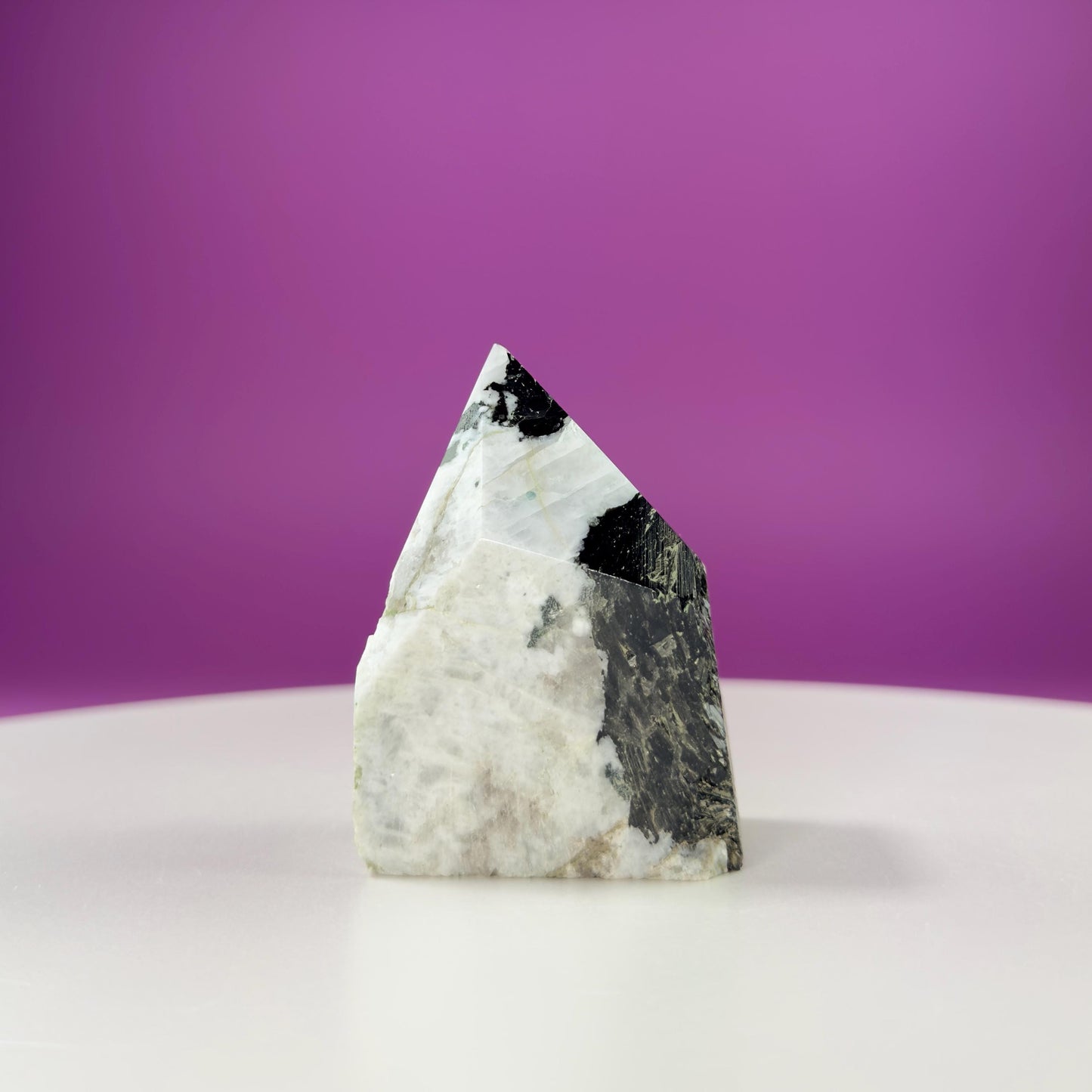 Rainbow Moonstone Top Polished Point