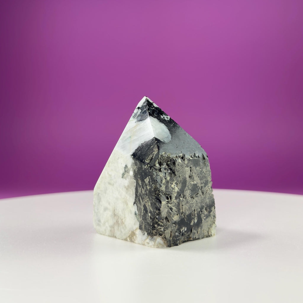 Rainbow Moonstone Top Polished Point