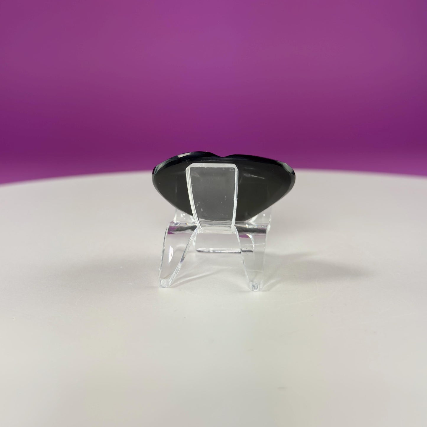 Mini Rainbow Obsidian Heart Carving (Mexico)