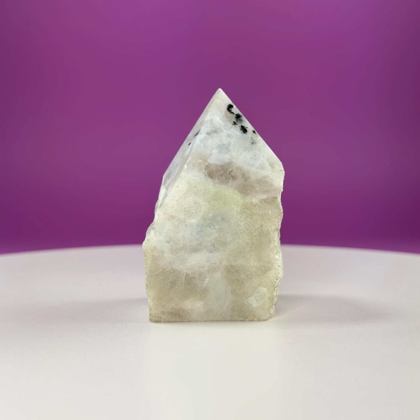 Rainbow Moonstone Top Polished Point