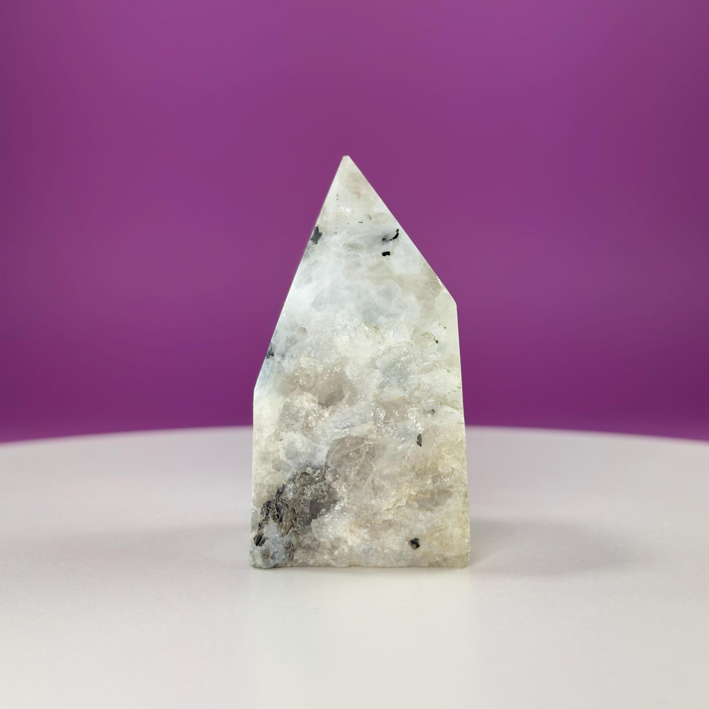 Rainbow Moonstone Top Polished Point