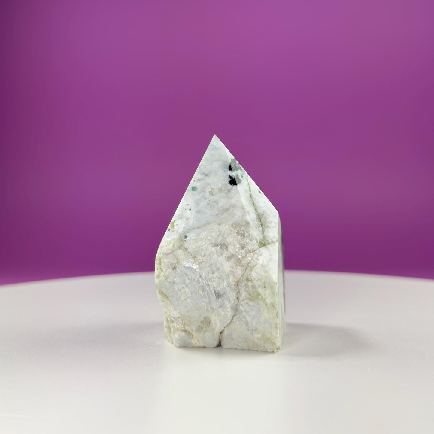 Rainbow Moonstone Top Polished Point