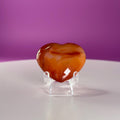 Carnelian Heart Carving, Choice of Stone