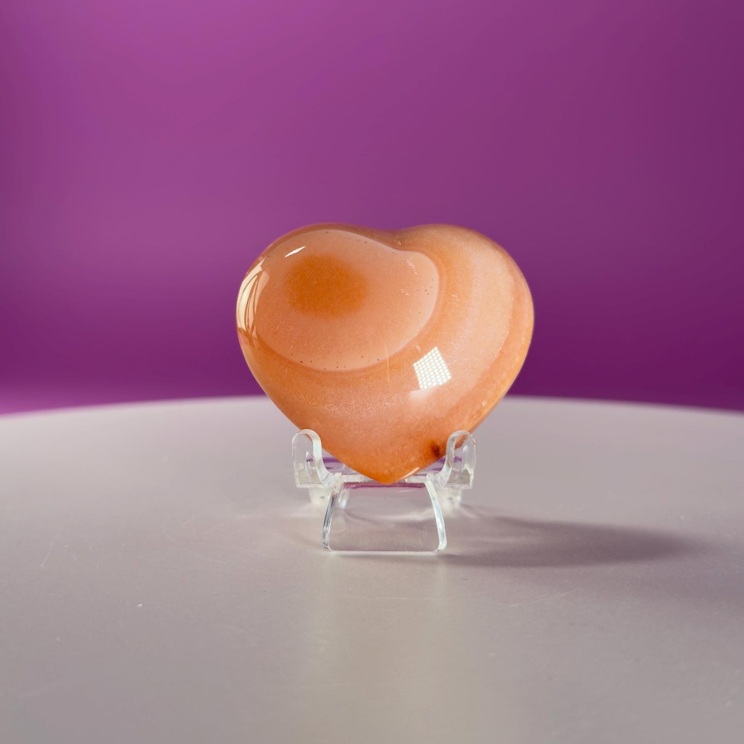 Carnelian Heart Carving, Choice of Stone