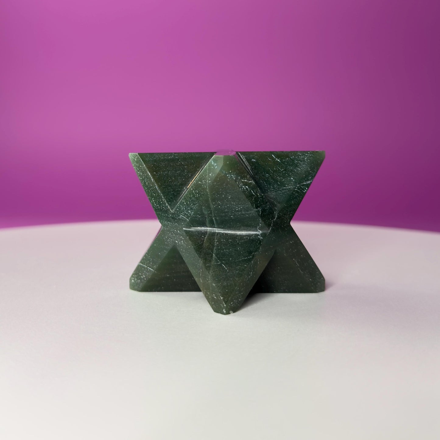 Green Aventurine Merkaba