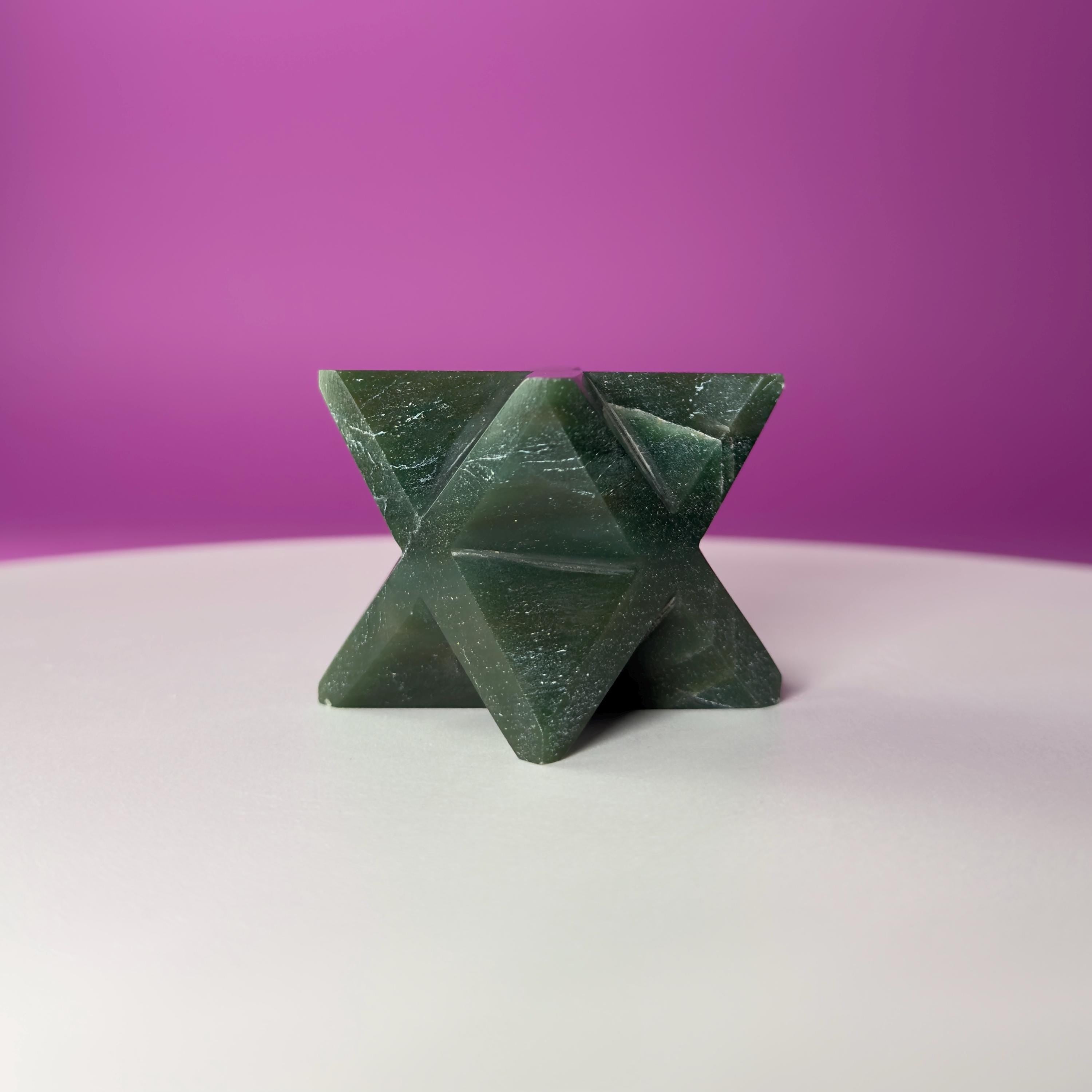 Green Aventurine Merkaba