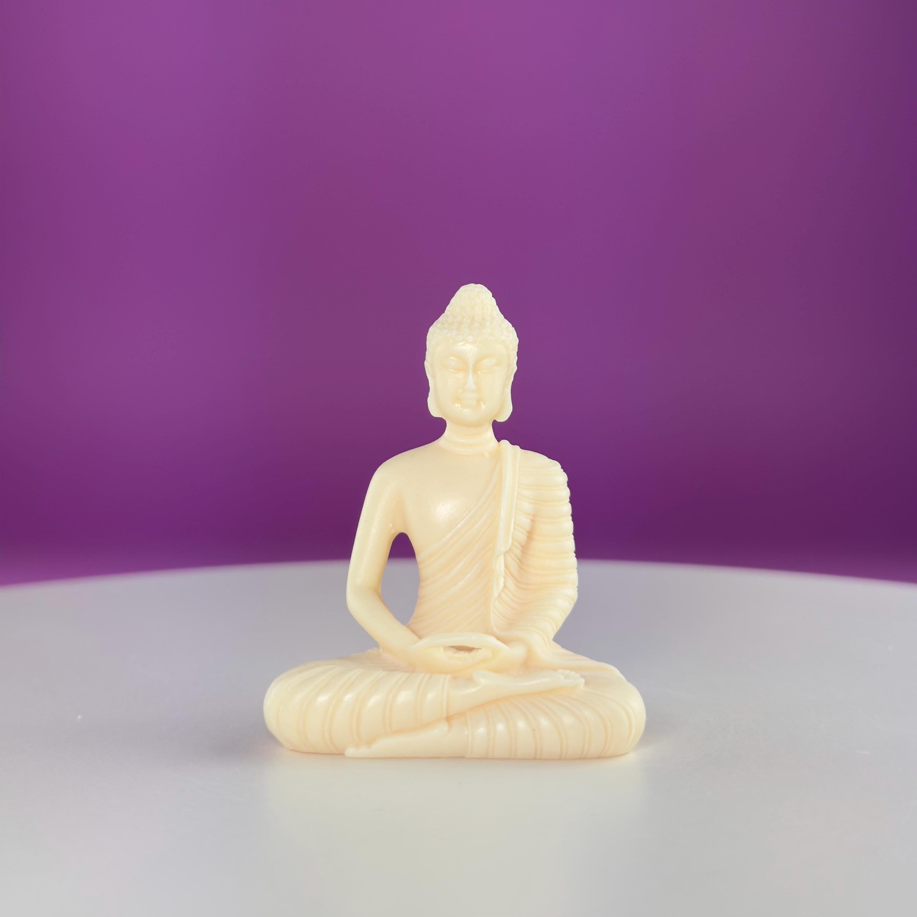 Ivory Nut Buddha Carving – Eco Tagua Meditation Statue (37g)