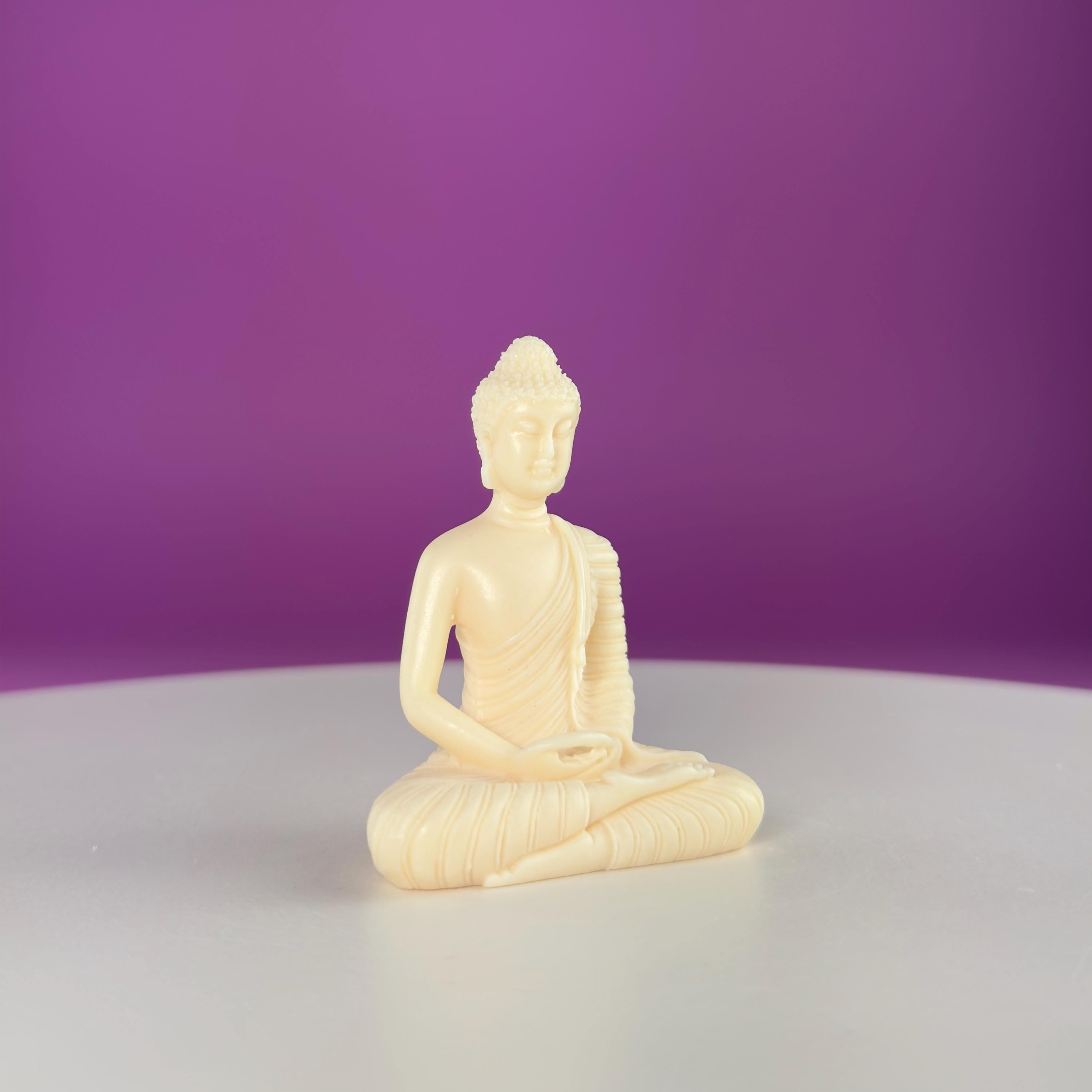 Ivory Nut Buddha Carving – Eco Tagua Meditation Statue (37g)