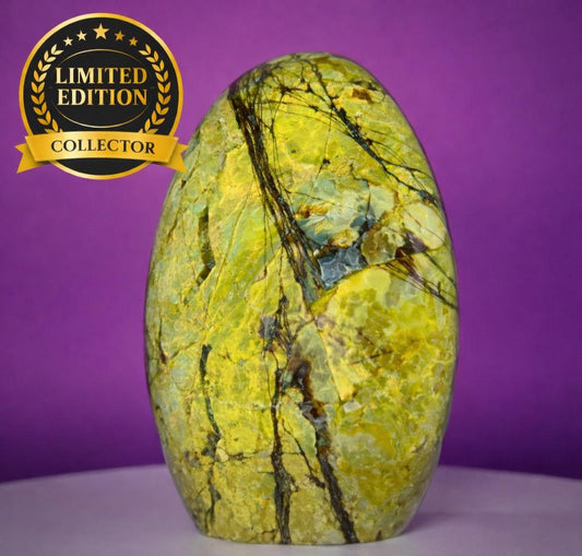 Green Opal Free Form – 1,045g | Collector Crystal Statement Piece