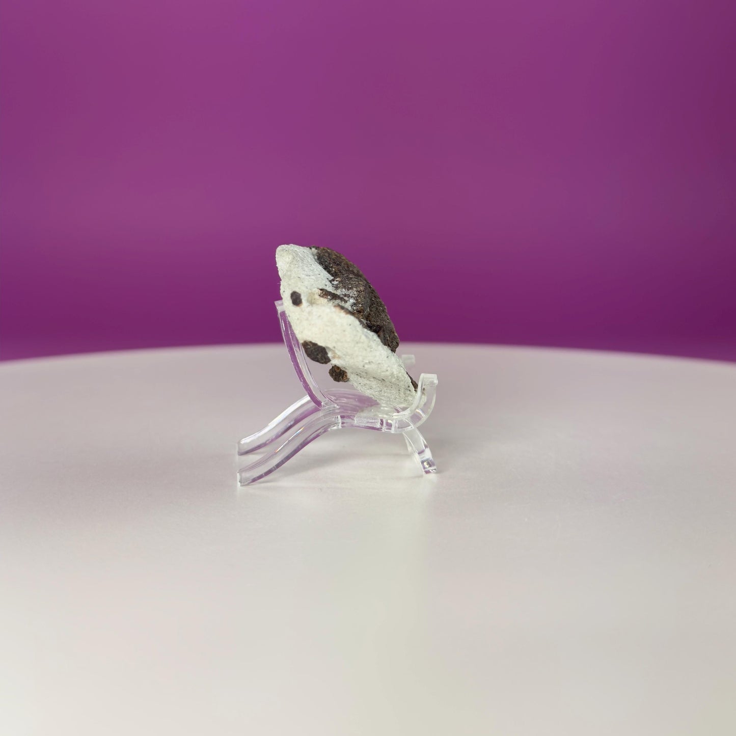 Staurolite Specimen from Russia | 38g Natural Cross Crystal with Stand