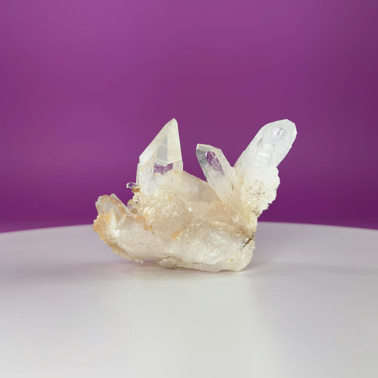 Colombian Quartz Crystal Cluster Specimen – Natural Clear Quartz from Colombia