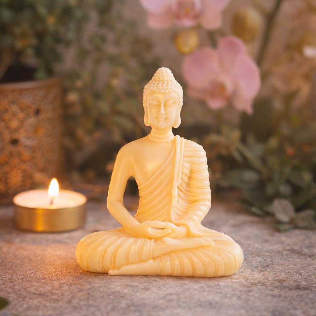 Ivory Nut Buddha Carving – Eco Tagua Meditation Statue (37g)