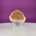 Brazilian Citrine Cluster Specimen – Natural Citrine Druzy Crystal 238g