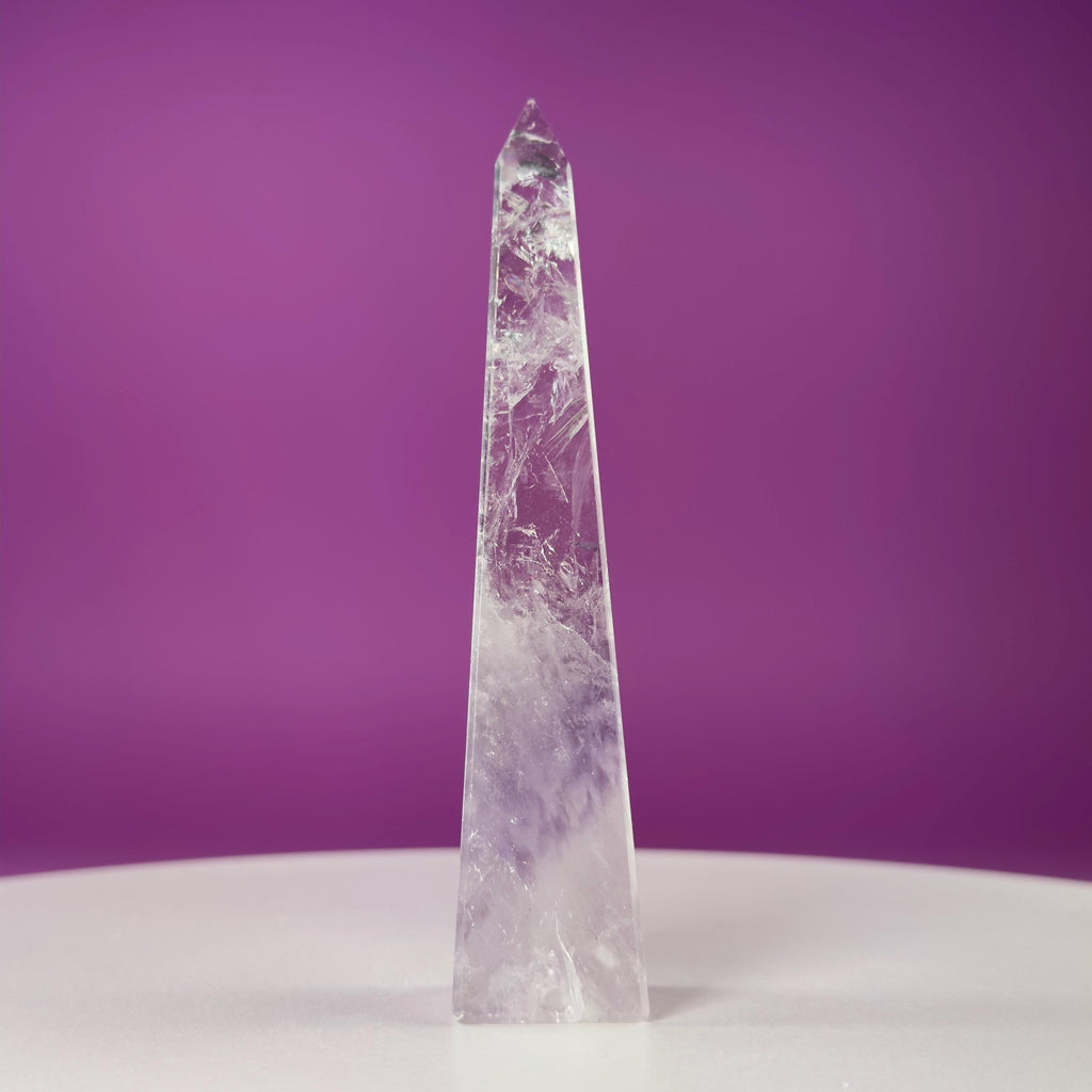 Amethyst Obelisk 118g – Natural Amethyst Crystal Tower