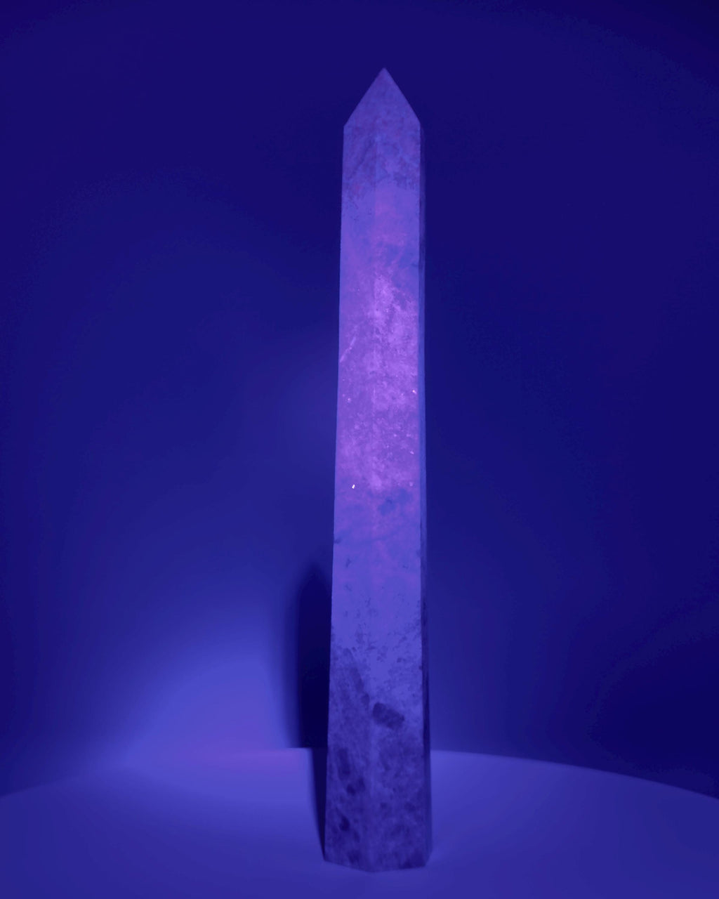 Thulite Tower 524g – Rare Pink Heart Energy Crystal Tower