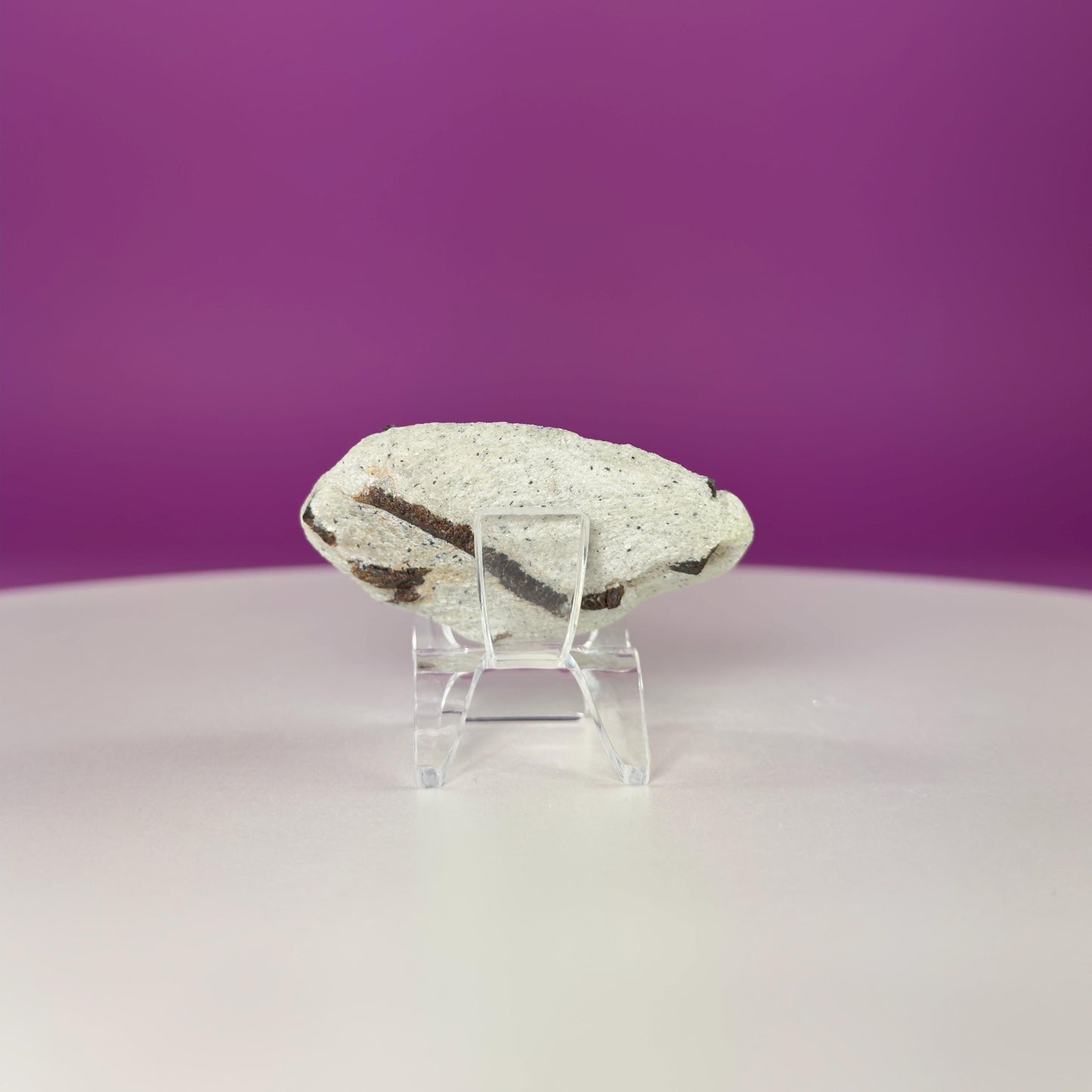 Staurolite Specimen from Russia | 38g Natural Cross Crystal with Stand