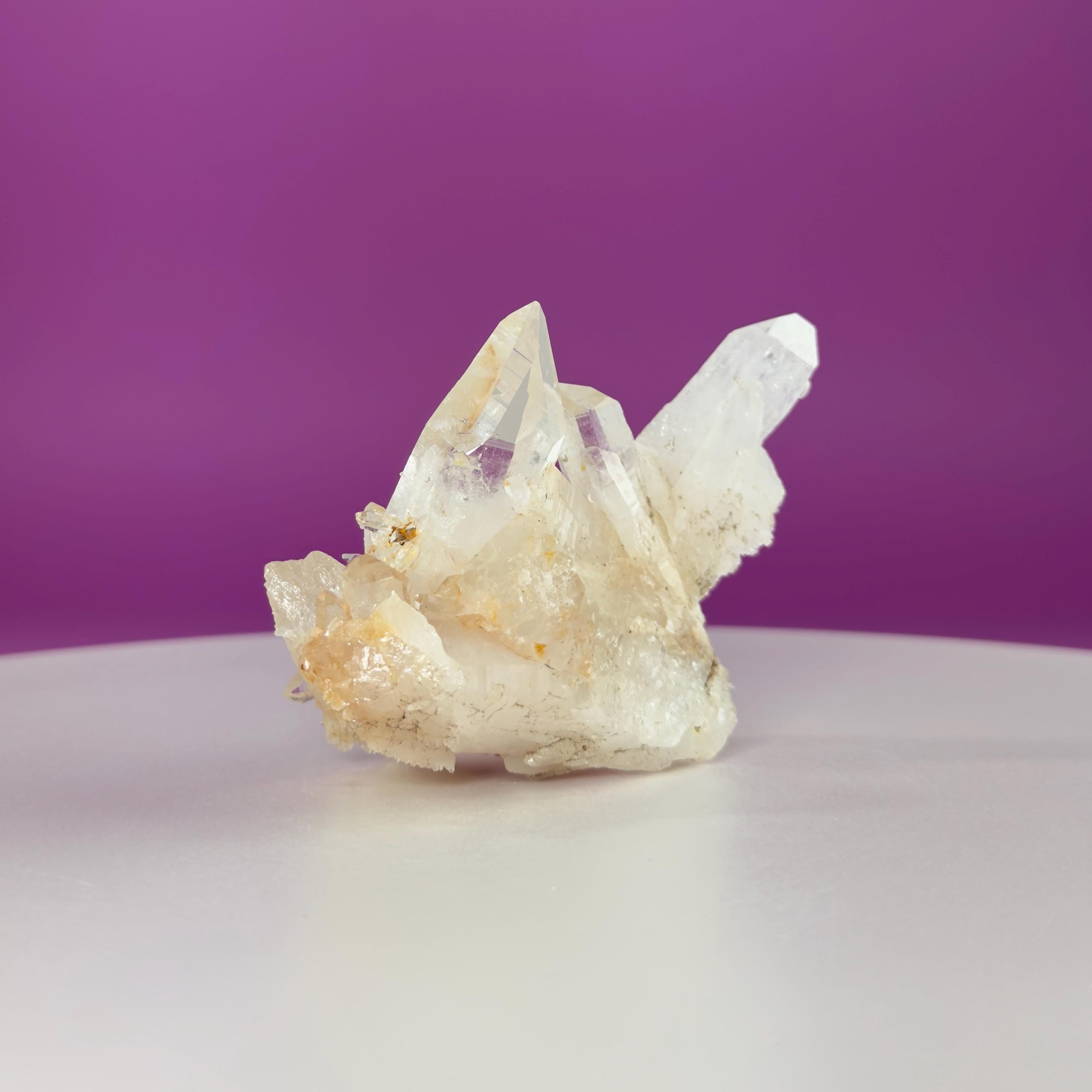 Colombian Quartz Crystal Cluster Specimen – Natural Clear Quartz from Colombia