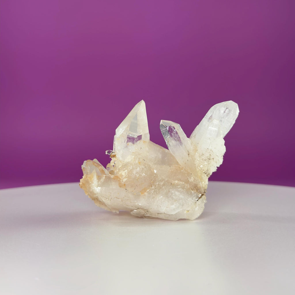 Colombian Quartz Crystal Cluster Specimen – Natural Clear Quartz from Colombia