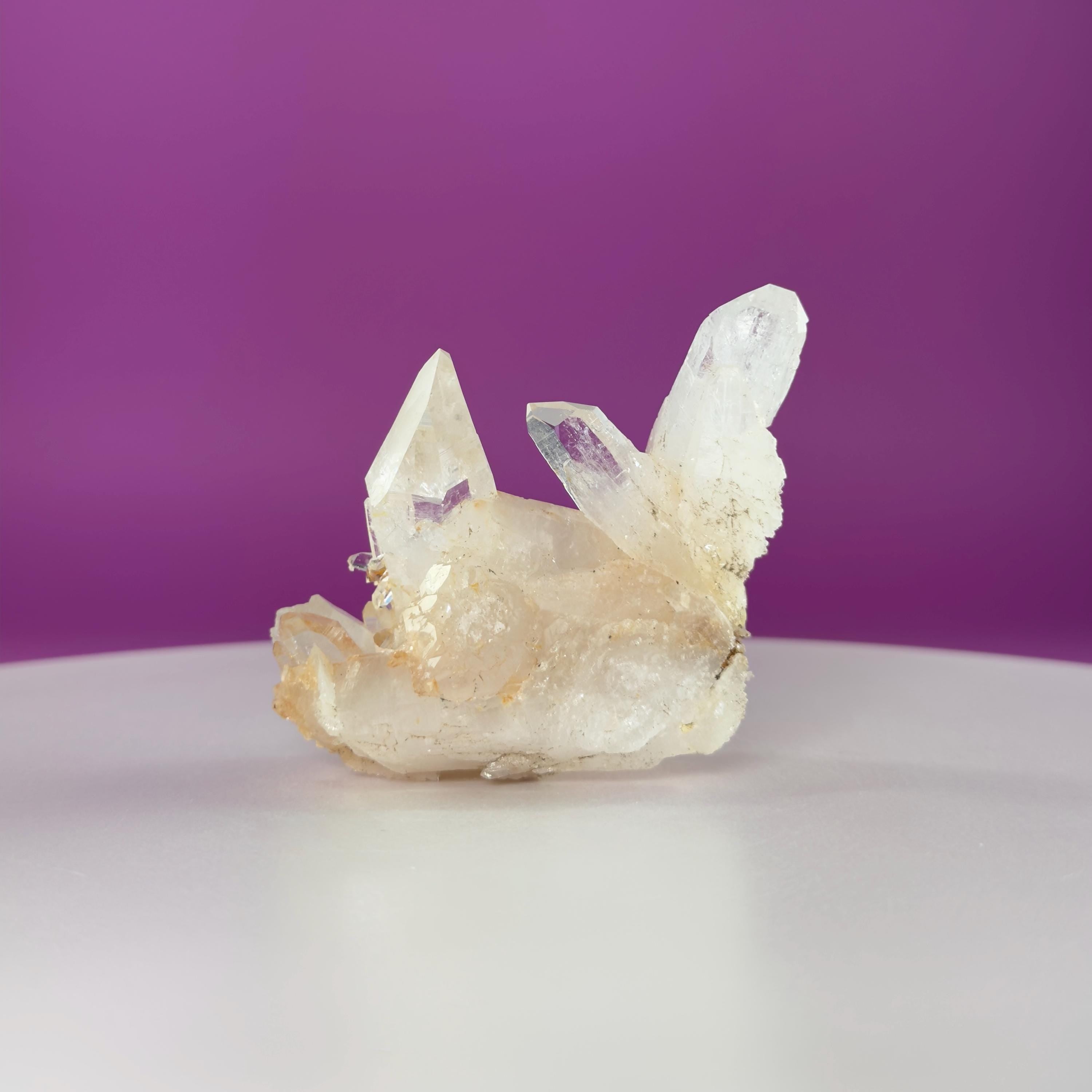 Colombian Quartz Crystal Cluster Specimen – Natural Clear Quartz from Colombia