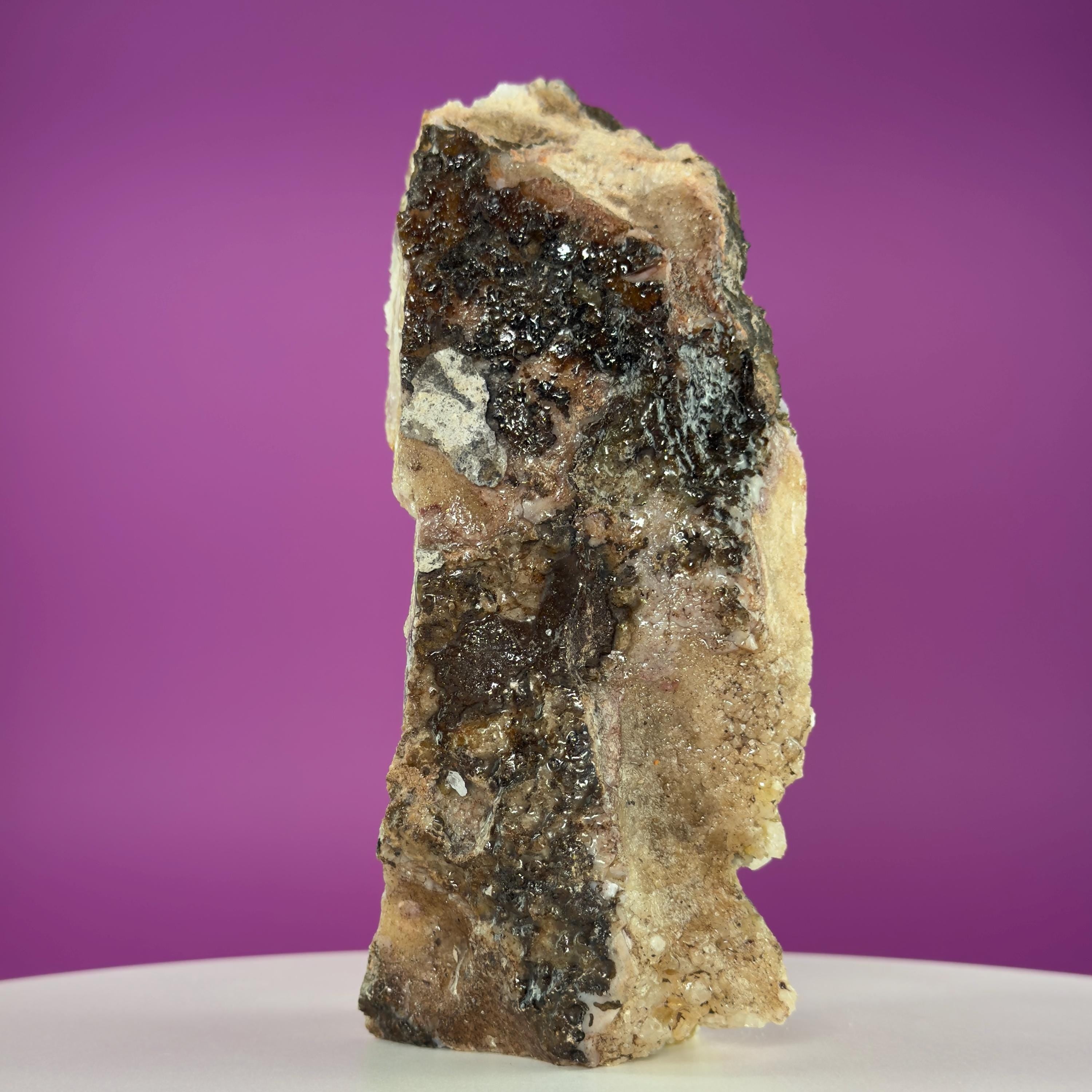 Brazilian Citrine Cluster Specimen – Natural Golden Citrine Crystal Display