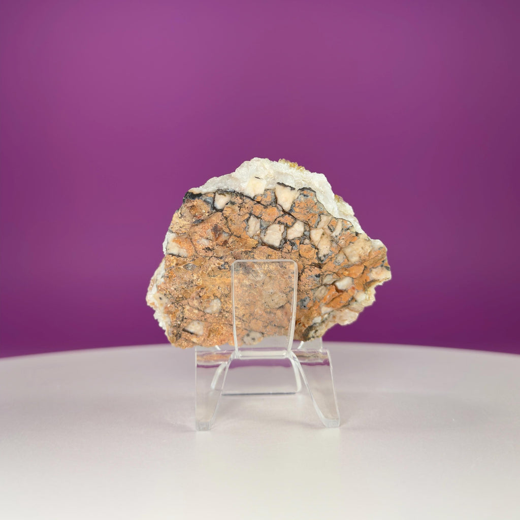 Brazilian Citrine Cluster Specimen – Natural Citrine Druzy Crystal 238g