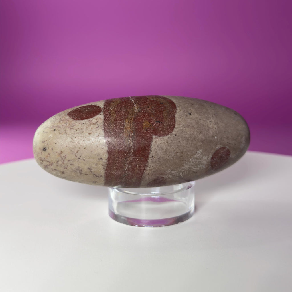 Shiva Lingam Sacred Stone | River Polished Spiritual Crystal from India