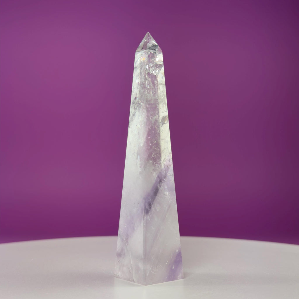 Amethyst Obelisk 118g – Natural Amethyst Crystal Tower