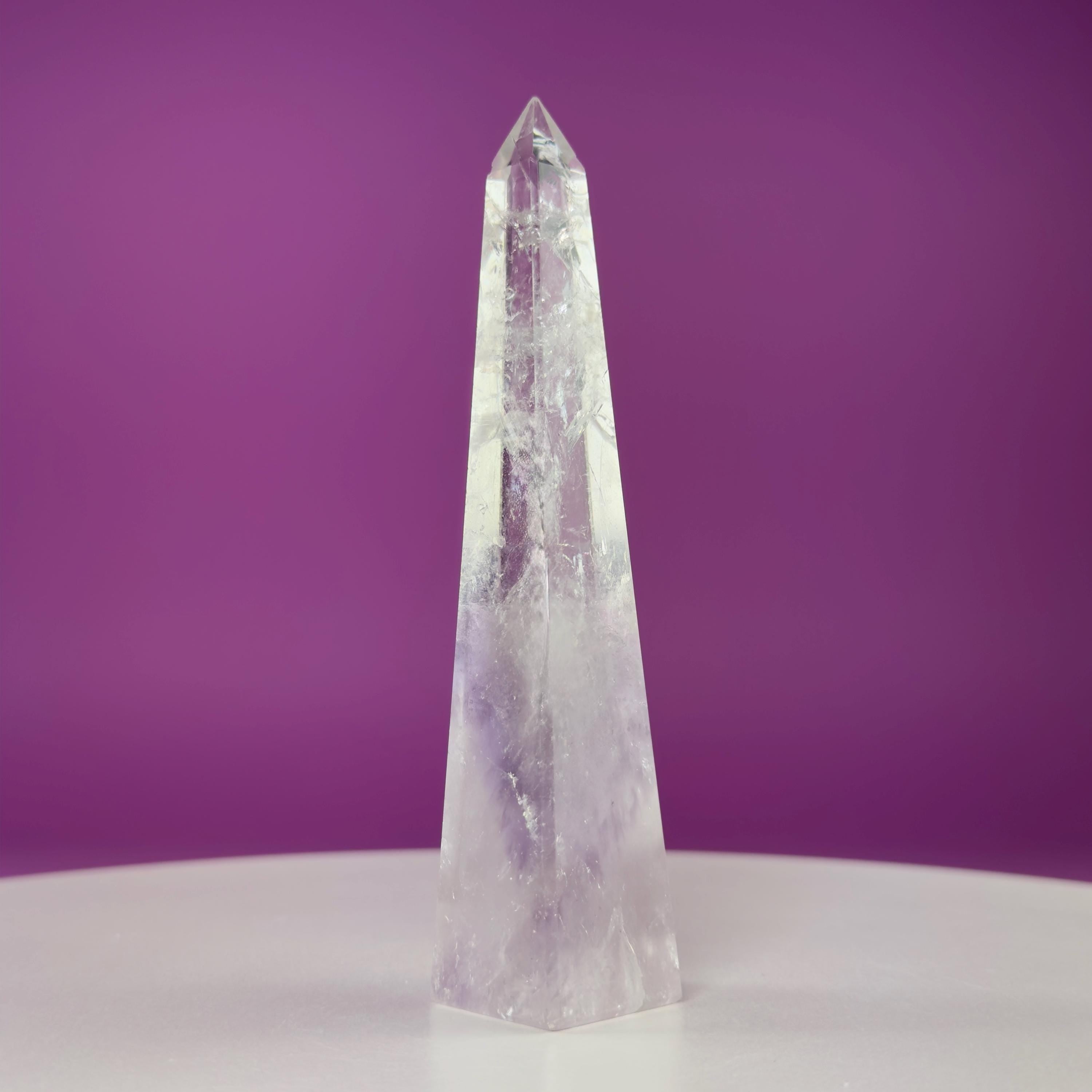 Amethyst Obelisk 118g – Natural Amethyst Crystal Tower