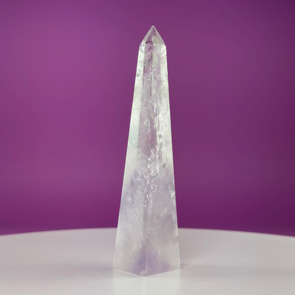 Amethyst Obelisk 118g – Natural Amethyst Crystal Tower