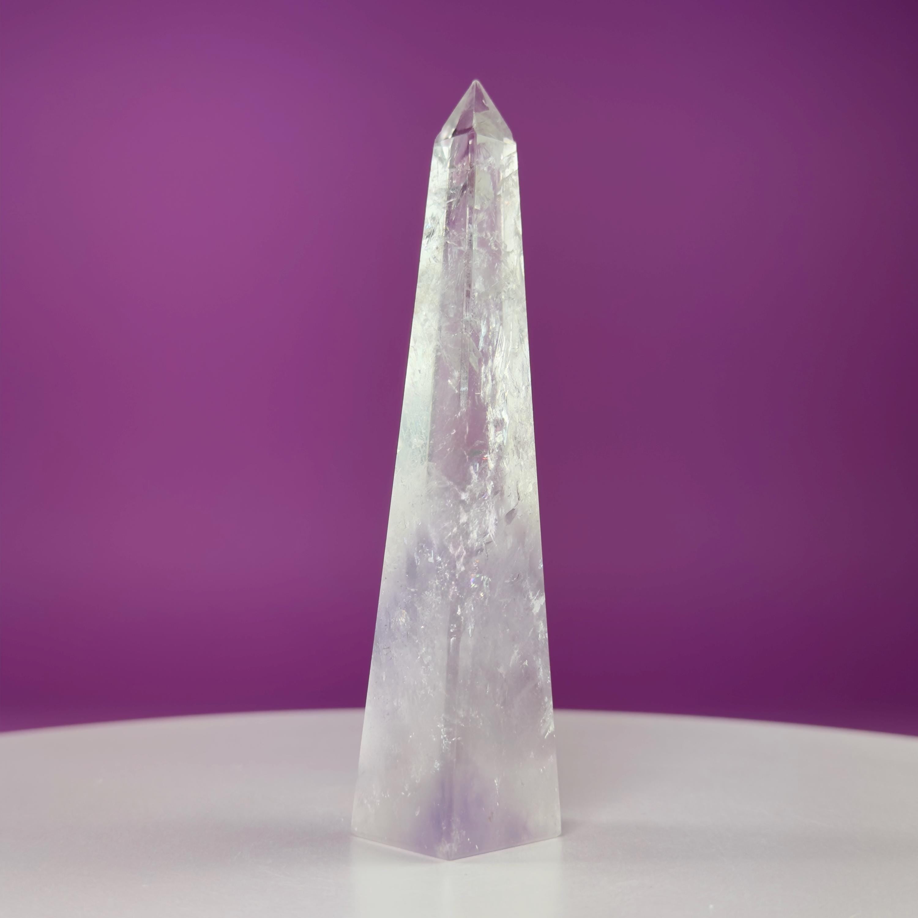 Amethyst Obelisk 118g – Natural Amethyst Crystal Tower