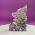 Aura Sphalerite Fairy Carving – Iridescent Crystal Figurine