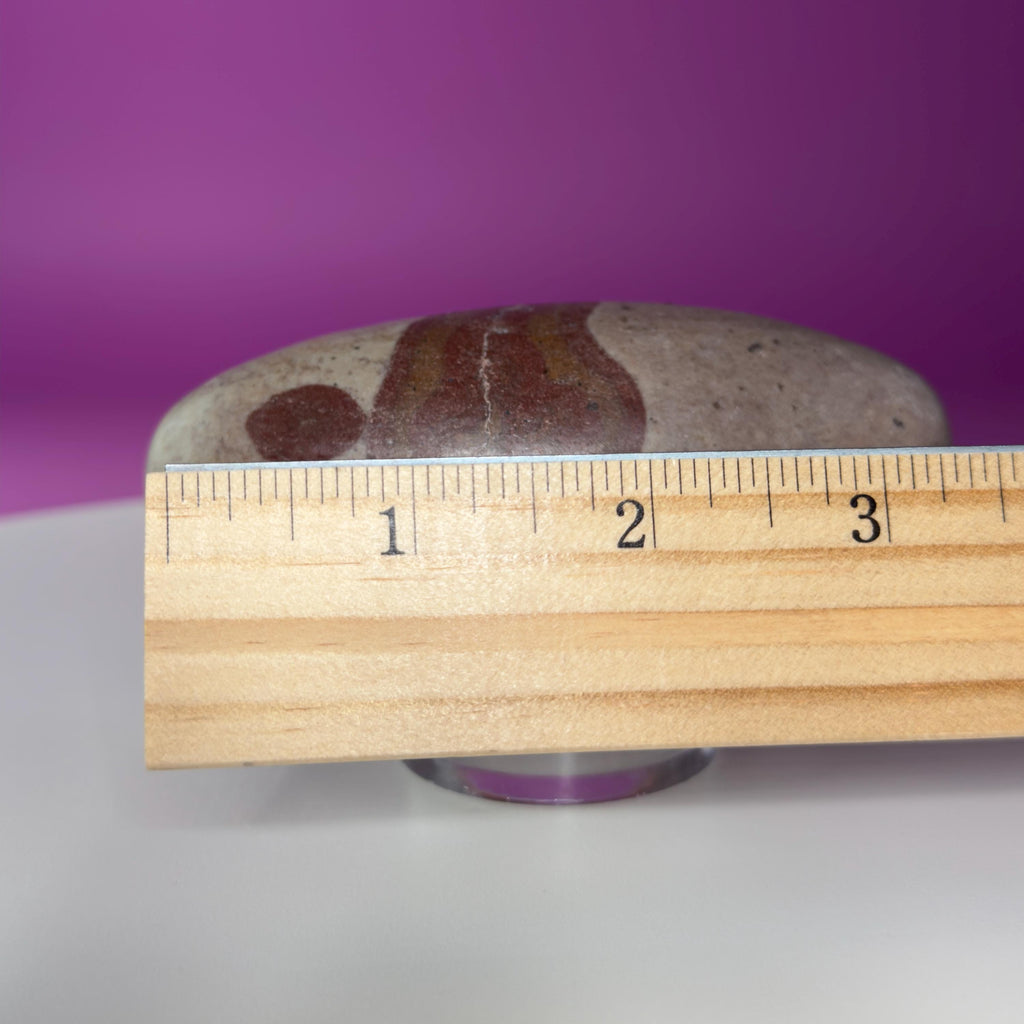 Shiva Lingam Sacred Stone | River Polished Spiritual Crystal from India